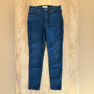 Madewell Women's Deep Indigo Skinny Jeans